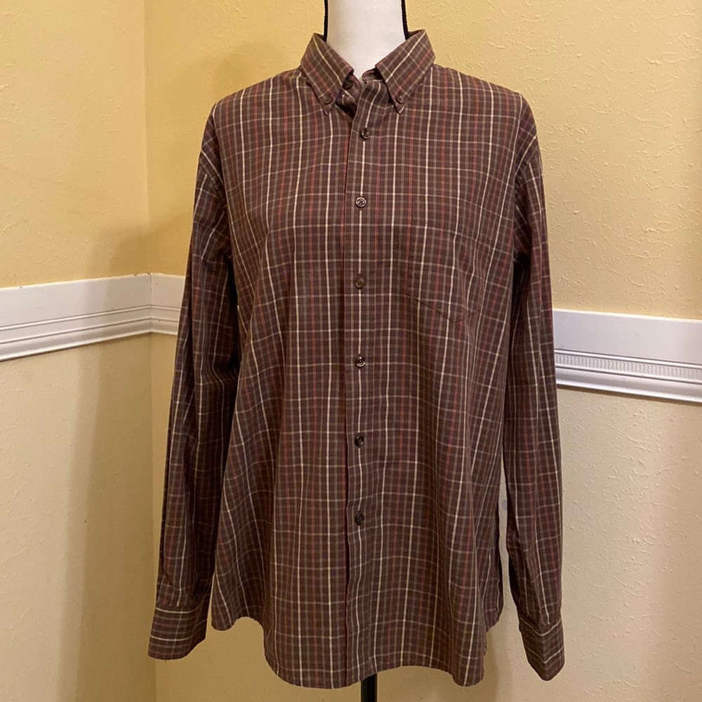 Dockers Men’s Long sleeve Shirt; Large; NWOT